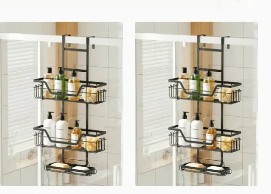 Artiss 3-Tier Over-Door Shower Caddy 2